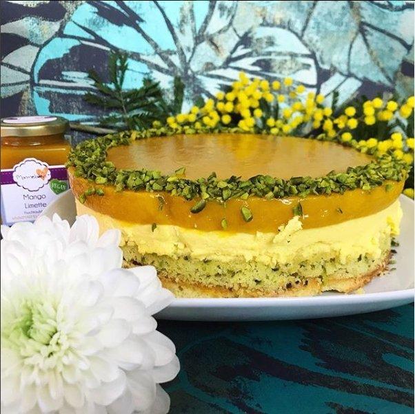 Fruchtige Mango Limetten Torte – Marmeladenherz Fruchtige Mango Limetten Torte – Marmeladenherz