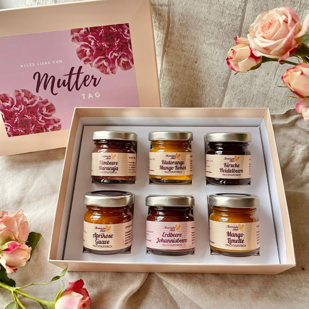 Geschenkbox ohne Alkohol "Alles liebe zum Muttertag"