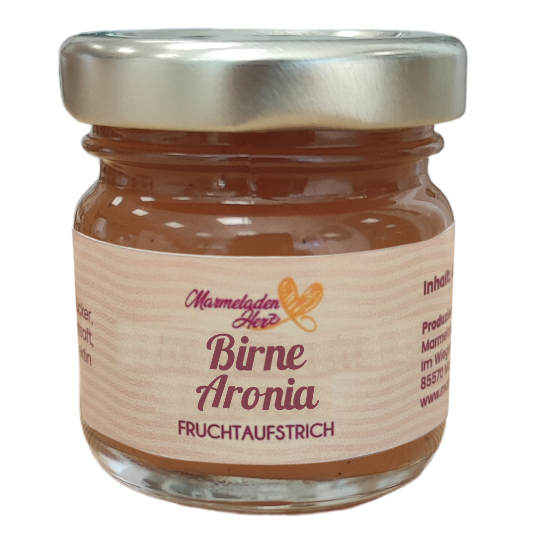 Mini Birne Aronia Fruchtaufstrich 40 g