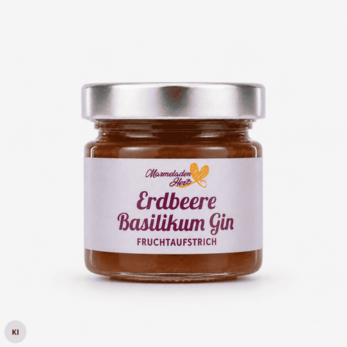 Erdbeere Basilikum Gin Mini 40g