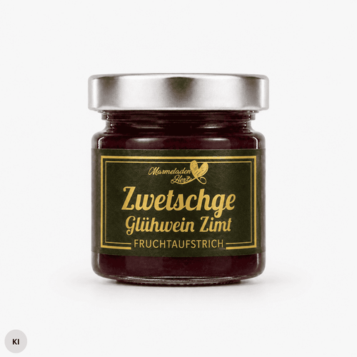 Zwetschge Glühwein und Zimt Fruchtaufstrich Mini 40 g