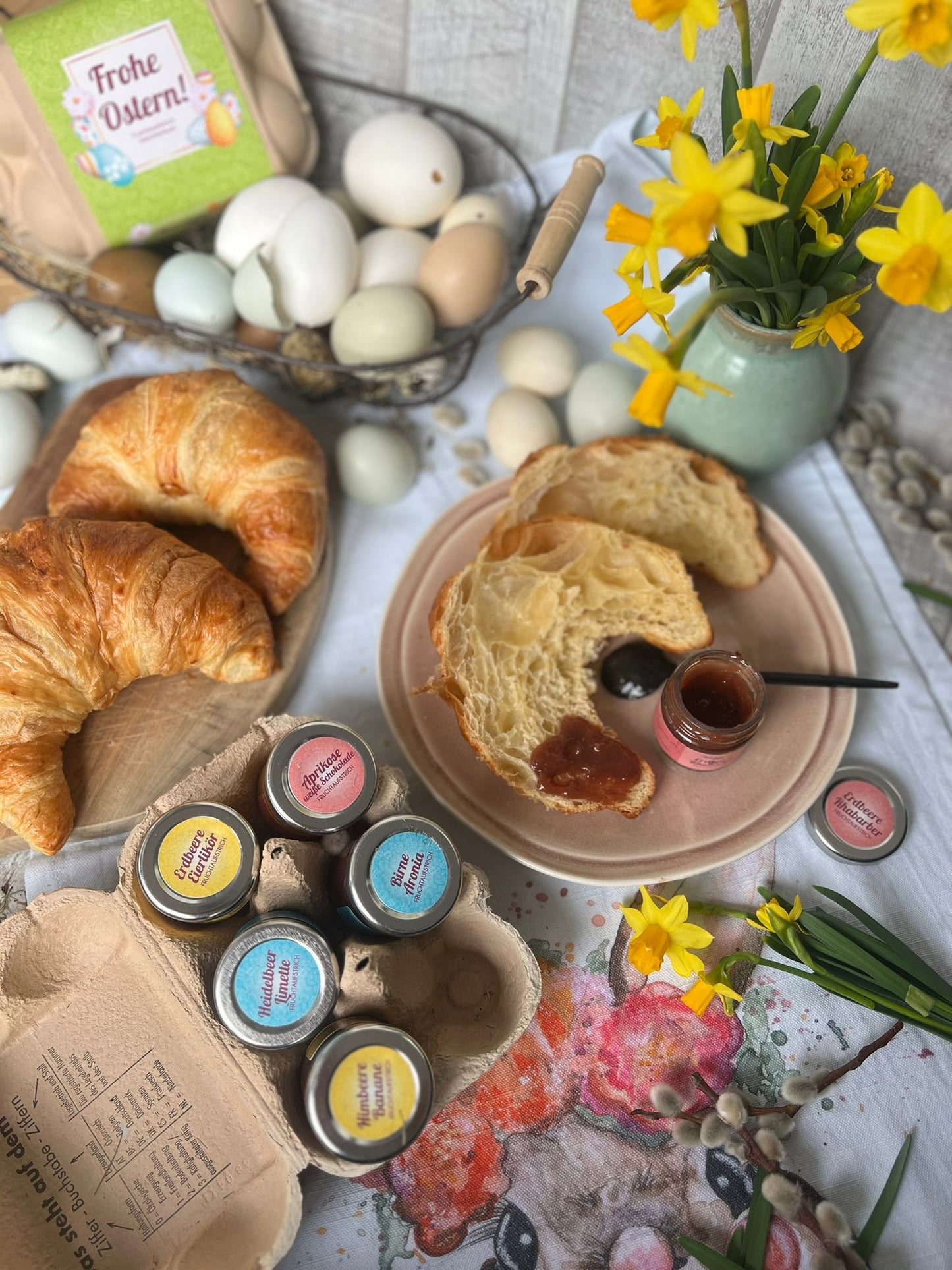 Marmeladenset "Osterbrunch" Osterset Fruchtaufstrich