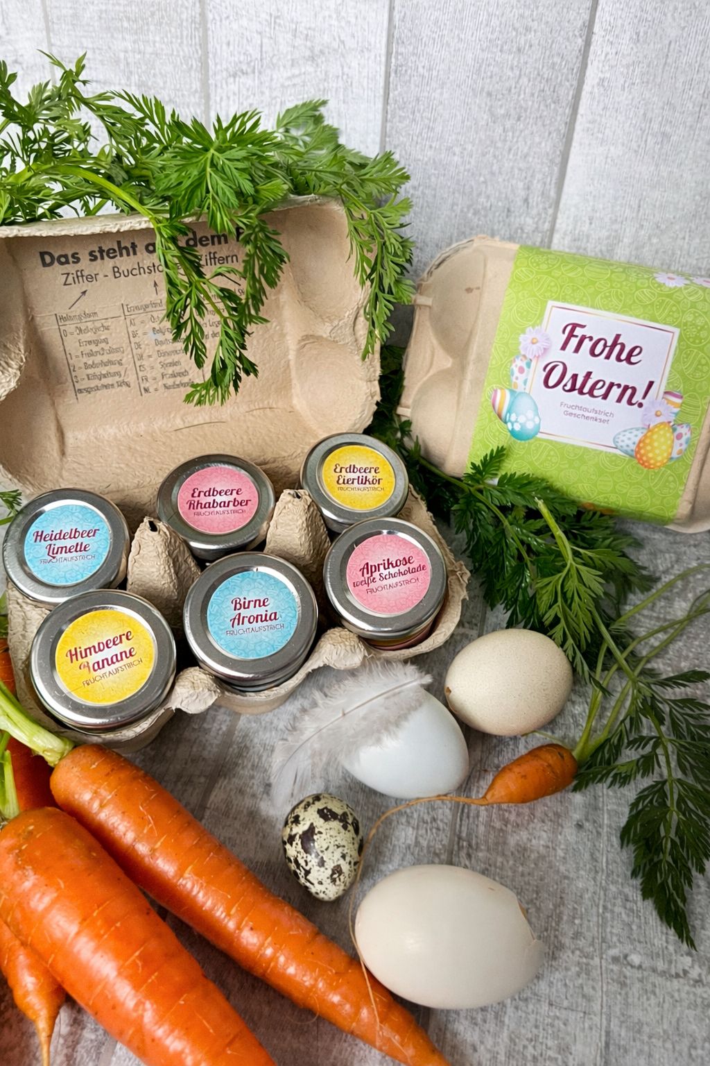 Marmeladenset "Osterbrunch" Osterset Fruchtaufstrich